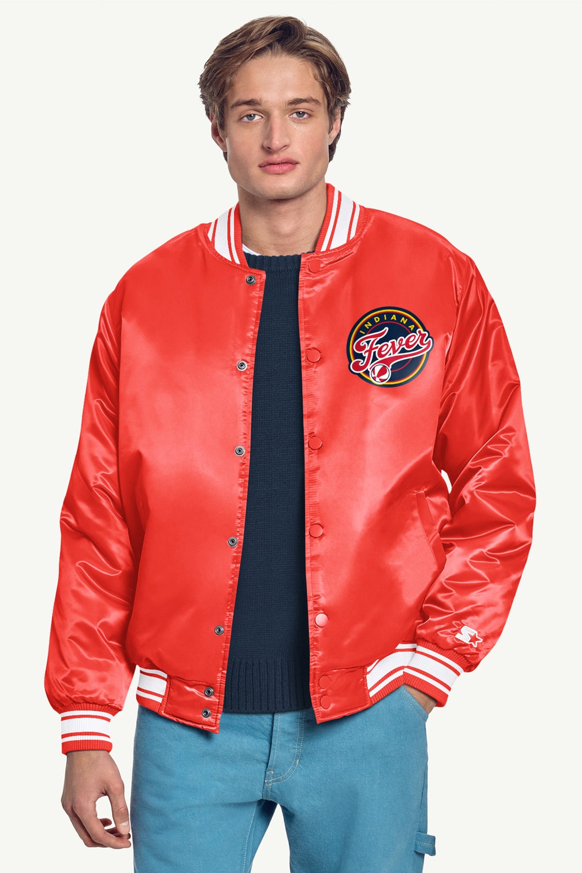 Starter MENS WNBA INDIANA FEVER VARSITY JACKET