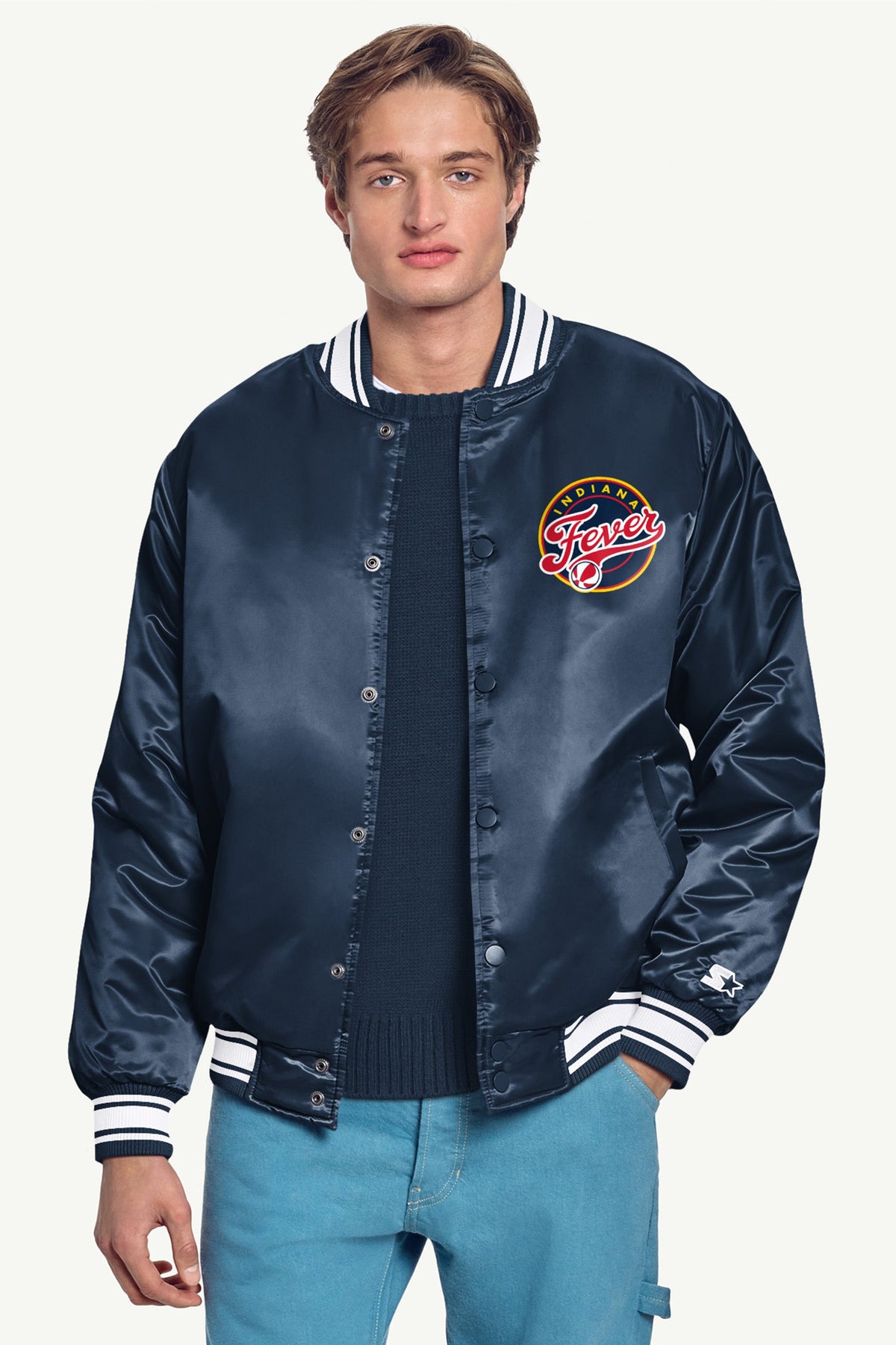 Starter MENS WNBA INDIANA FEVER VARSITY JACKET