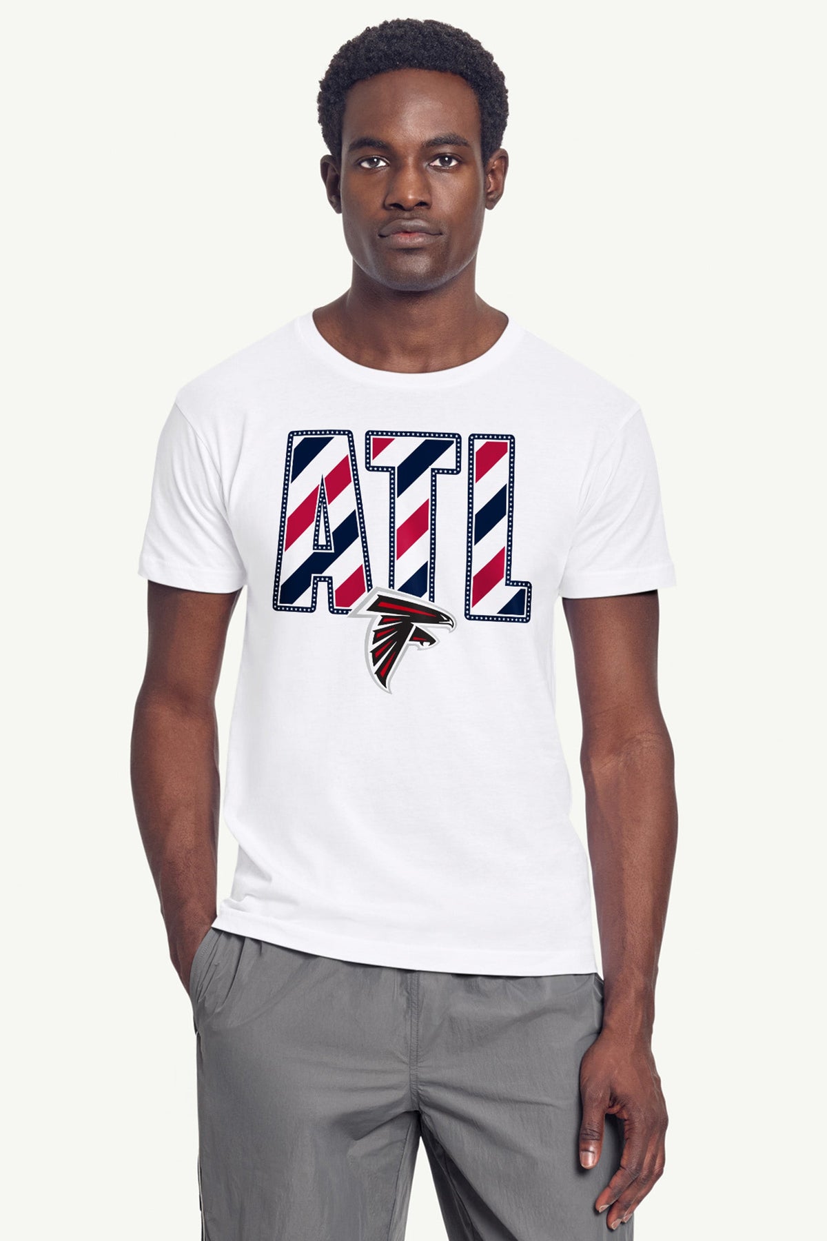 Starter MENS ATLANTA FALCONS STARS AND STRIPES T SHIRT
