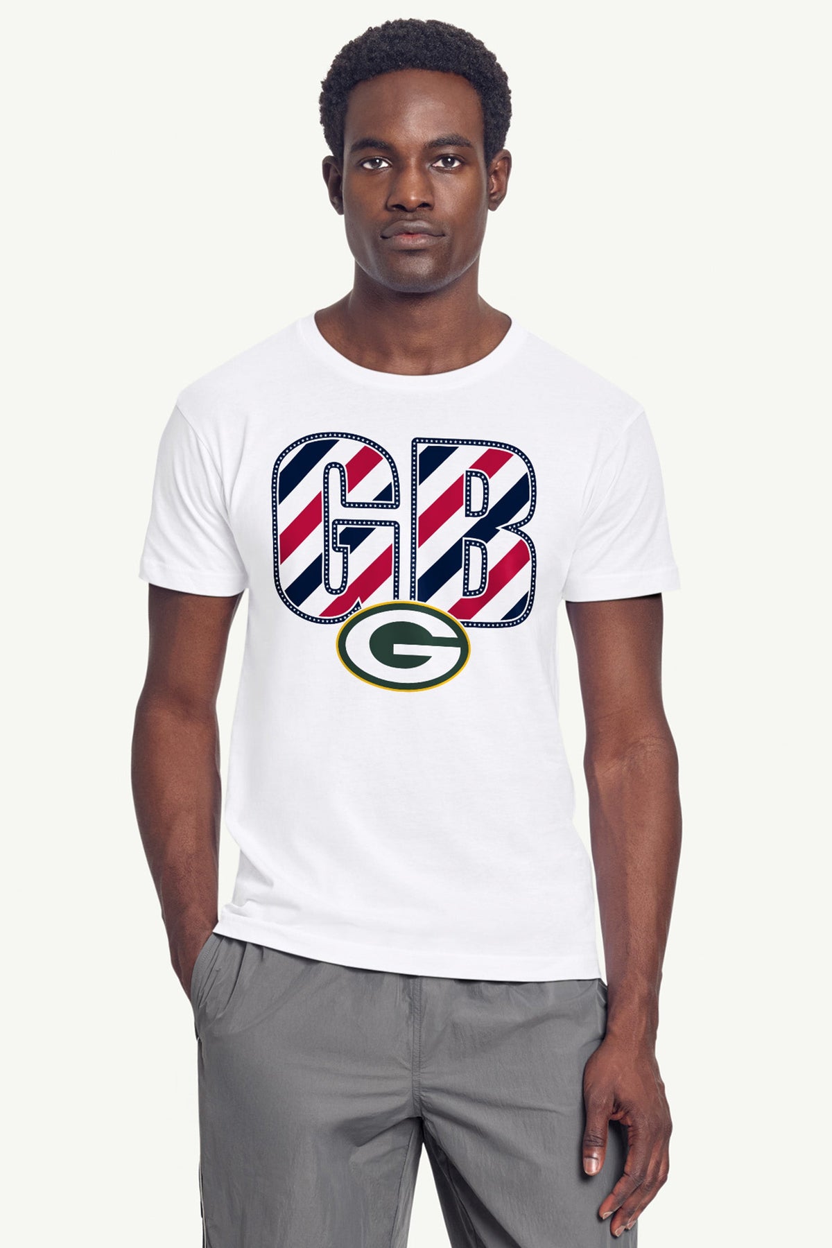 Starter MENS GREEN BAY PACKERS STARS AND STRIPES T SHIRT