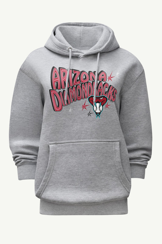 Starter WOMENS ARIZONA DIAMONDBACKS FIREWORKS HOODIE