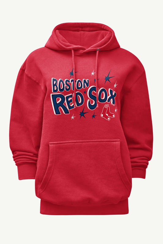 Starter WOMENS BOSTON RED SOX FIREWORKS HOODIE