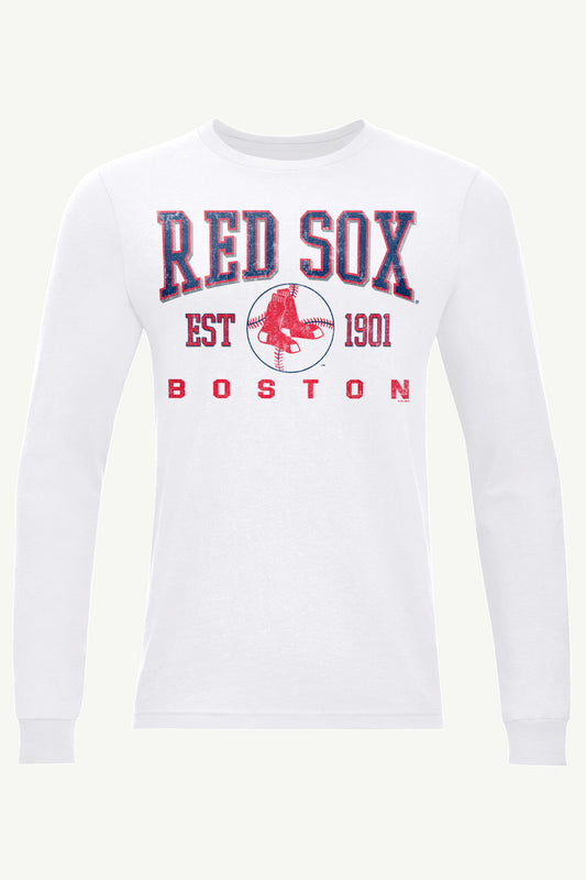 Starter MENS BOSTON RED SOX RETRO LONG SLEEVE T SHIRT
