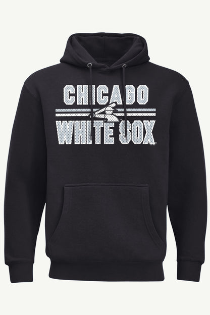 Starter MENS CHICAGO WHITE SOX MESH LOOK HOODIE