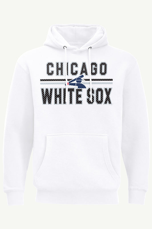 Starter MENS CHICAGO WHITE SOX MESH LOOK HOODIE