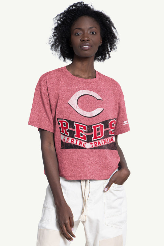 Starter WOMENS CINCINNATI REDS KNIT TEE