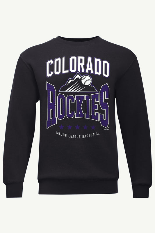 Starter MENS COLORADO ROCKIES CENTER SQUEEZE SWEATSHIRT