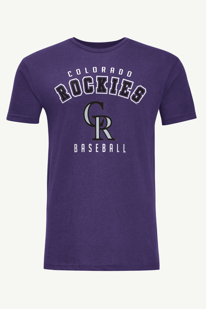 Starter MENS COLORADO ROCKIES TEAM T SHIRT