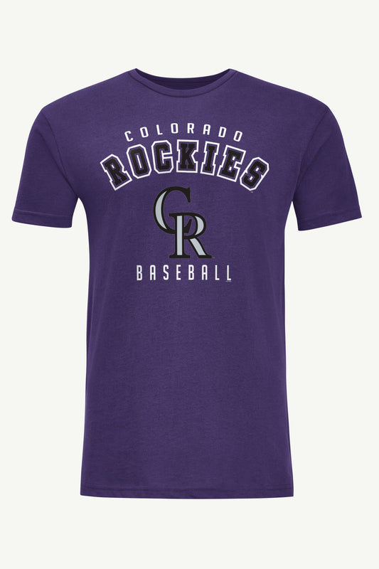 Starter MENS COLORADO ROCKIES TEAM T SHIRT