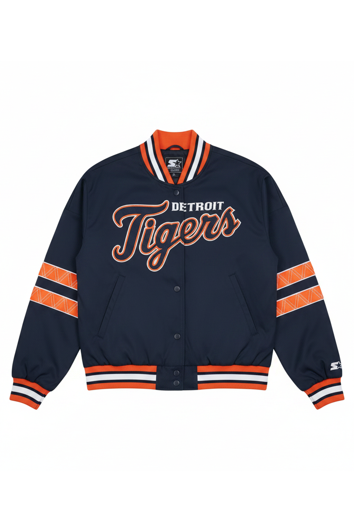 Starter WOMENS DETROIT TIGERS INTERCEPTION VARSITY JACKET