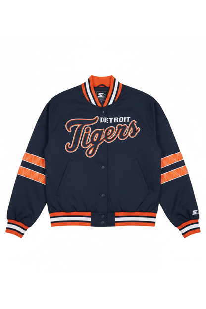 Starter WOMENS DETROIT TIGERS INTERCEPTION VARSITY JACKET
