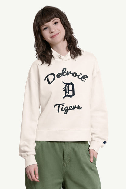 Starter WOMENS DETROIT TIGERS BASELINE HOODIE