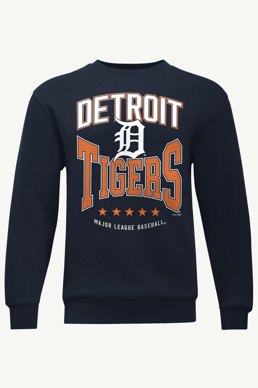 Starter MENS DETROIT TIGERS CENTER SQUEEZE SWEATSHIRT