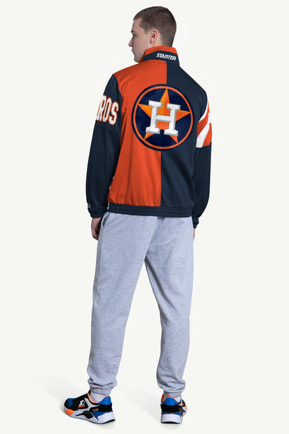 Starter MENS HOUSTON ASTROS HERITAGE TRACK JACKET