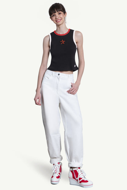 Starter WOMENS HOUSTON ASTROS PLAY THE BALL CROP TANK