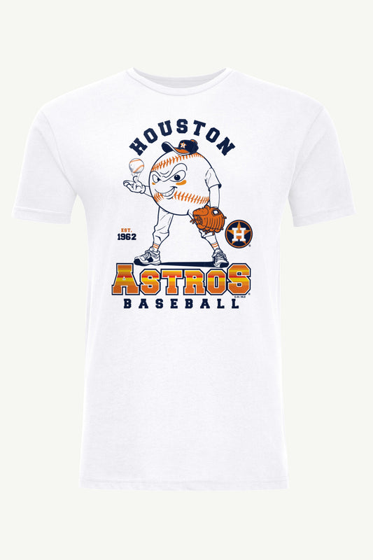 Starter MENS HOUSTON ASTROS BASEBALL CHARACTER SHORT SLEEVE T SHIRT