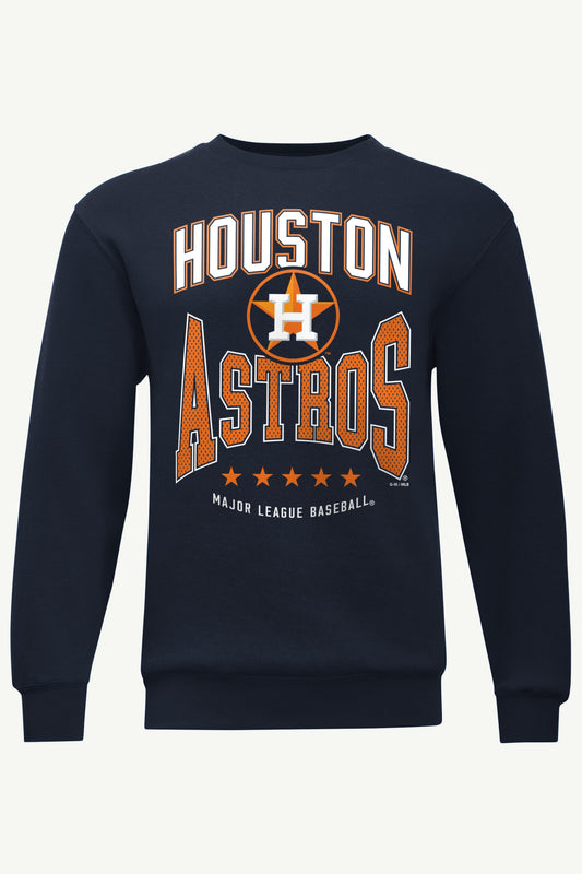 Starter MENS HOUSTON ASTROS CENTER SQUEEZE SWEATSHIRT