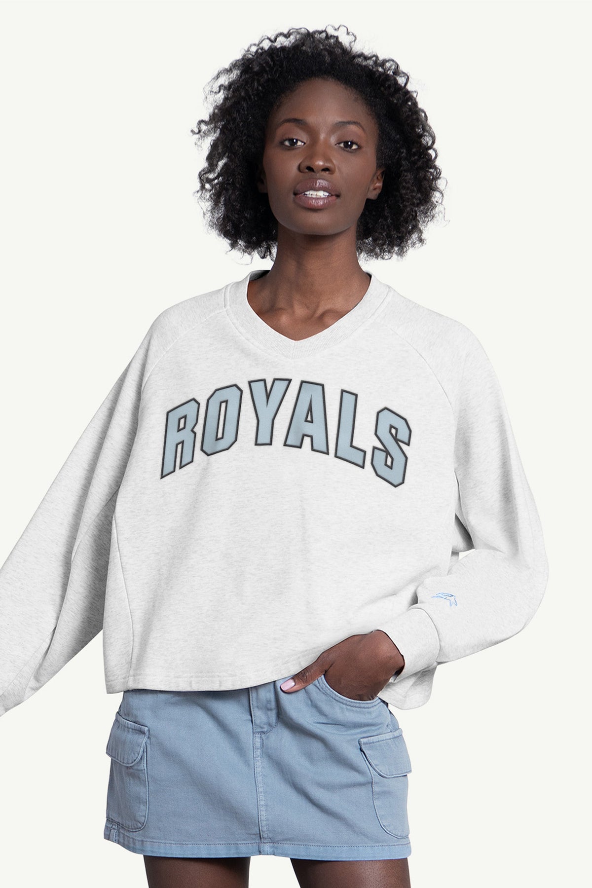 Starter WOMENS KANSAS CITY ROYALS SHOW UP SWEATSHIRT