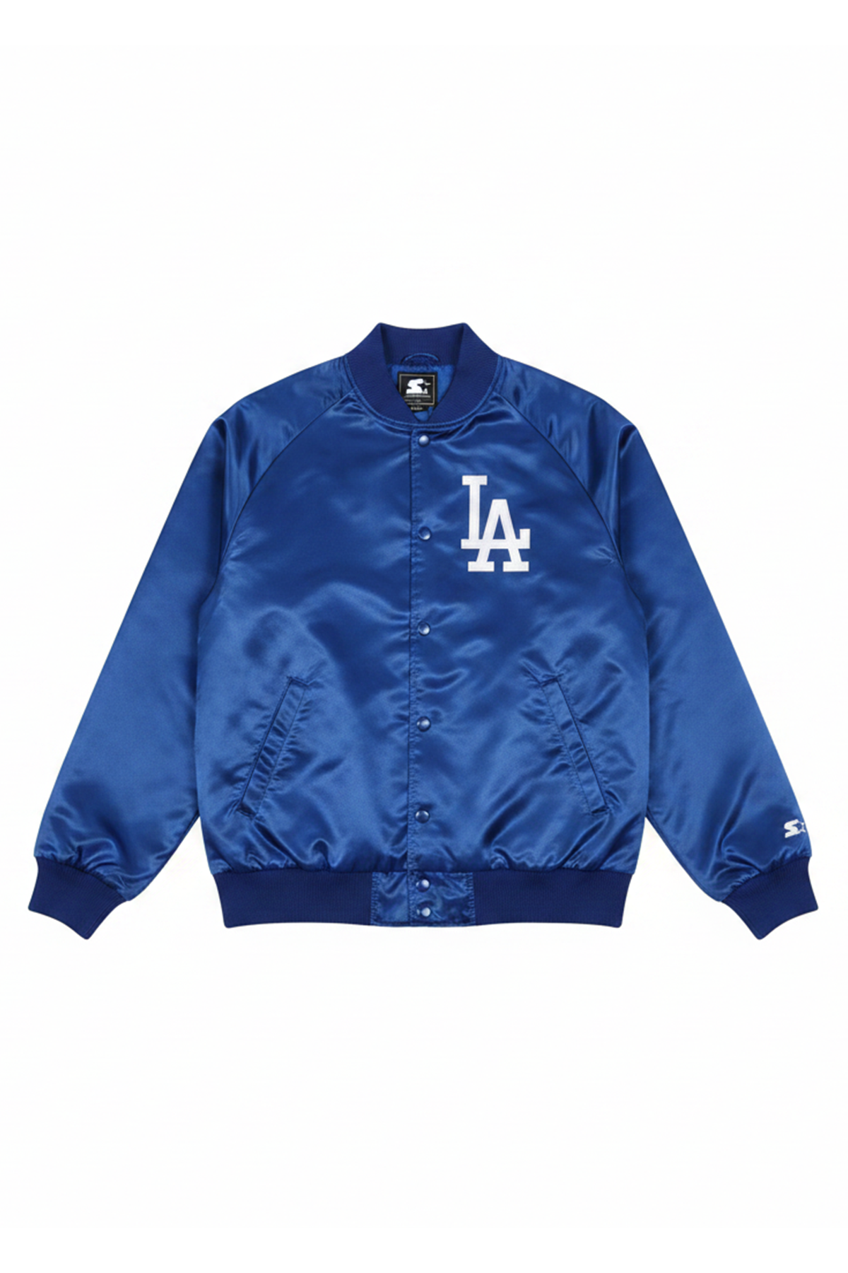 Starter MENS LOS ANGELES DODGERS INDUCTEE SATIN VARSITY JACKET