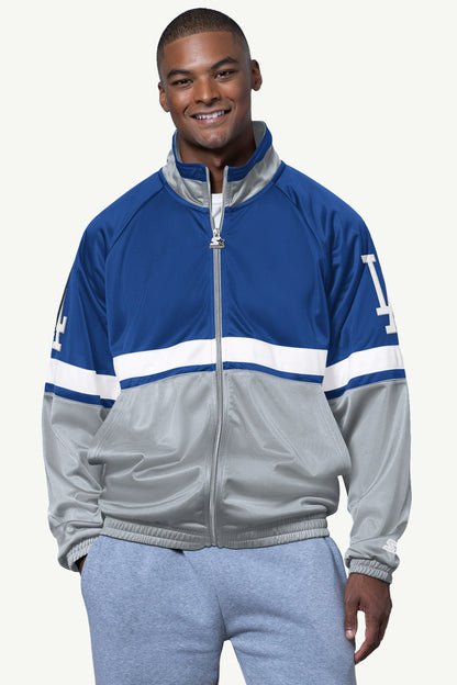 Starter MENS LOS ANGELES DODGERS VETERAN TRACK JACKET