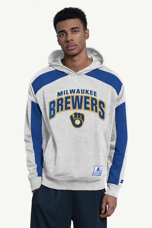 Starter MENS MILWAUKEE BREWERS PRO SET HOODIE