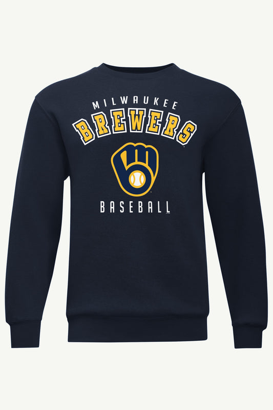 Starter MENS MILWAUKEE BREWERS GRAPHIC SWEATSHIRT