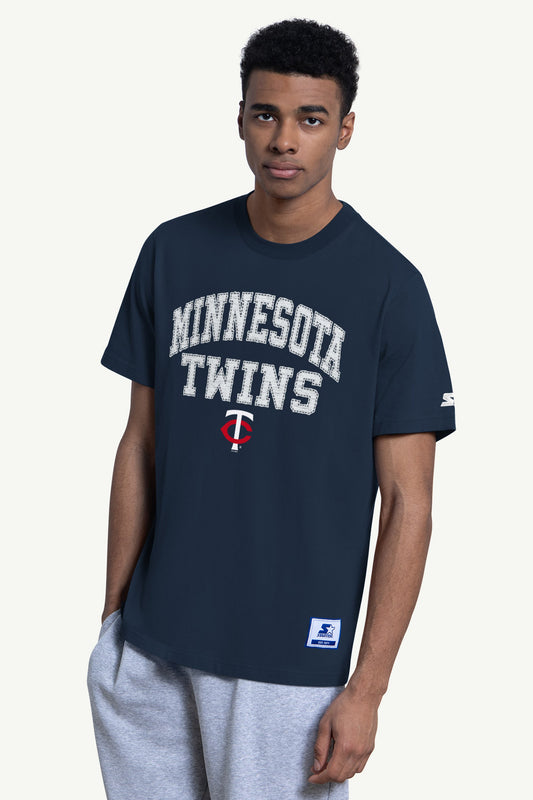 Starter MENS MINNESOTA TWINS CORNERBACK SHORT SLEEVE T SHIRT