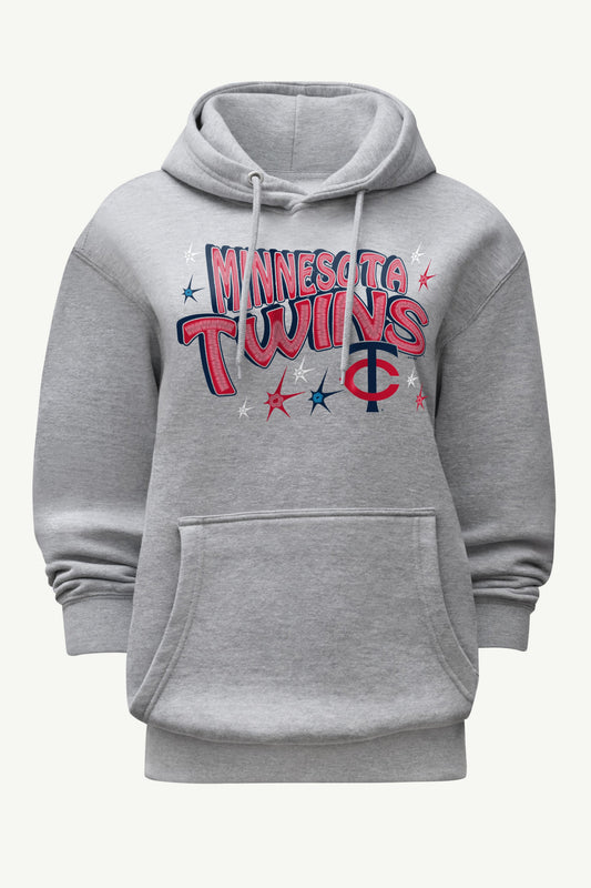 Starter WOMENS MINNESOTA TWINS FIREWORKS HOODIE