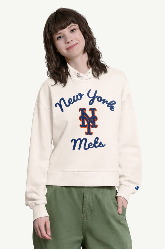 Starter WOMENS NEW YORK METS BASELINE HOODIE