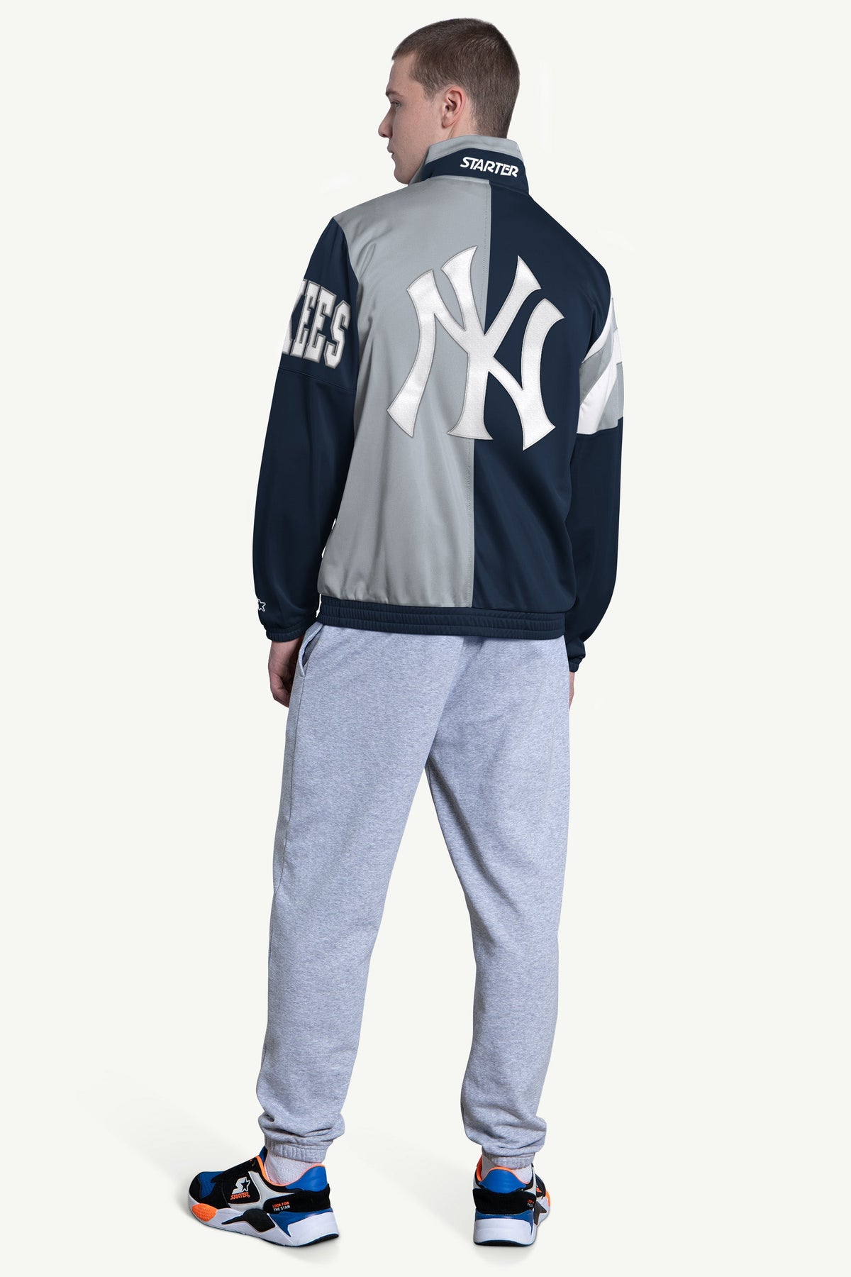 Starter MENS NEW YORK YANKEES HERITAGE TRACK JACKET