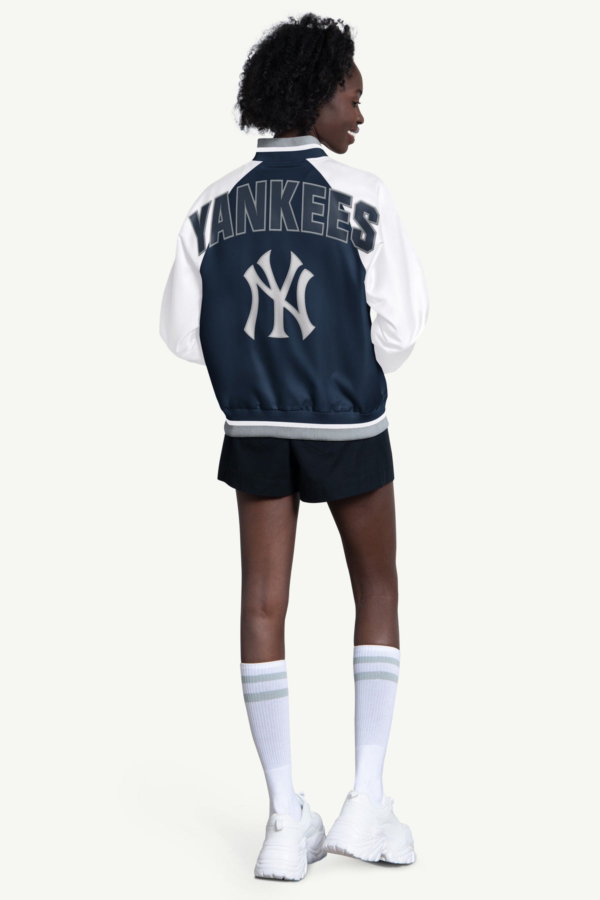 Starter WOMENS NEW YORK YANKEES BLITZ VARSITY JACKET