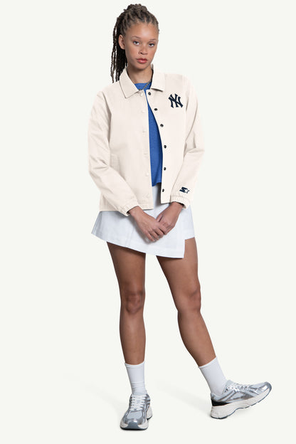 Starter WOMENS NEW YORK YANKEES COACHES JACKET