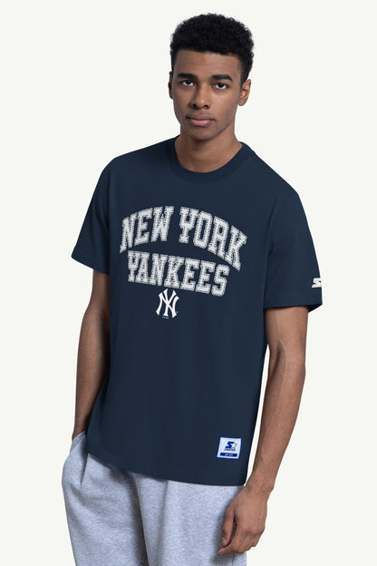 Starter MENS NEW YORK YANKEES CORNERBACK SHORT SLEEVE T SHIRT