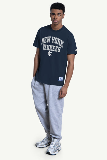 Starter MENS NEW YORK YANKEES CORNERBACK SHORT SLEEVE T SHIRT