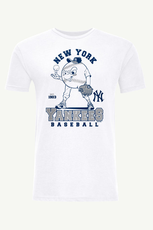 Starter MENS NEW YORK YANKEES BASEBALL CHARACTER SHORT SLEEVE T SHIRT
