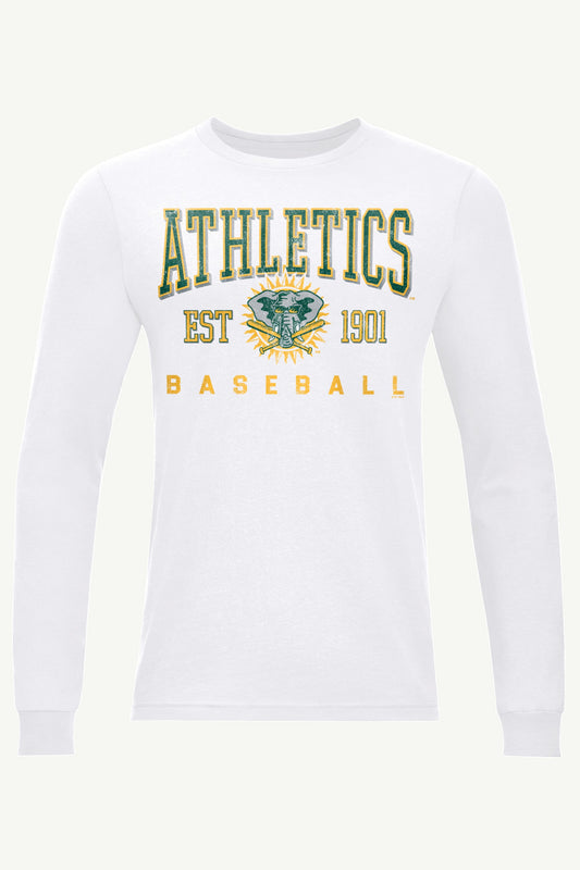 Starter MENS ATHLETICS RETRO LONG SLEEVE T SHIRT