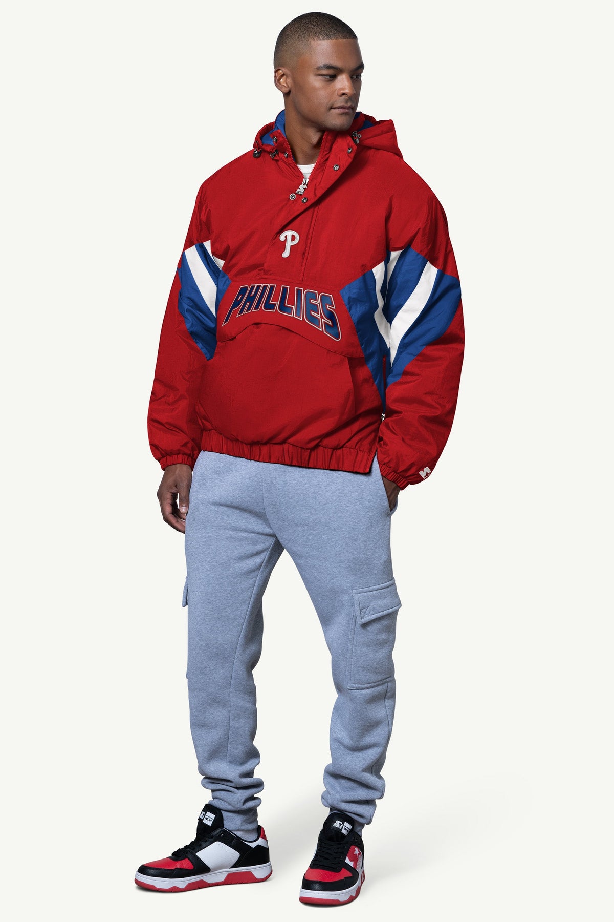 Starter MENS PHILADELPHIA PHILLIES CLASSIC BREAKAWAY JACKET