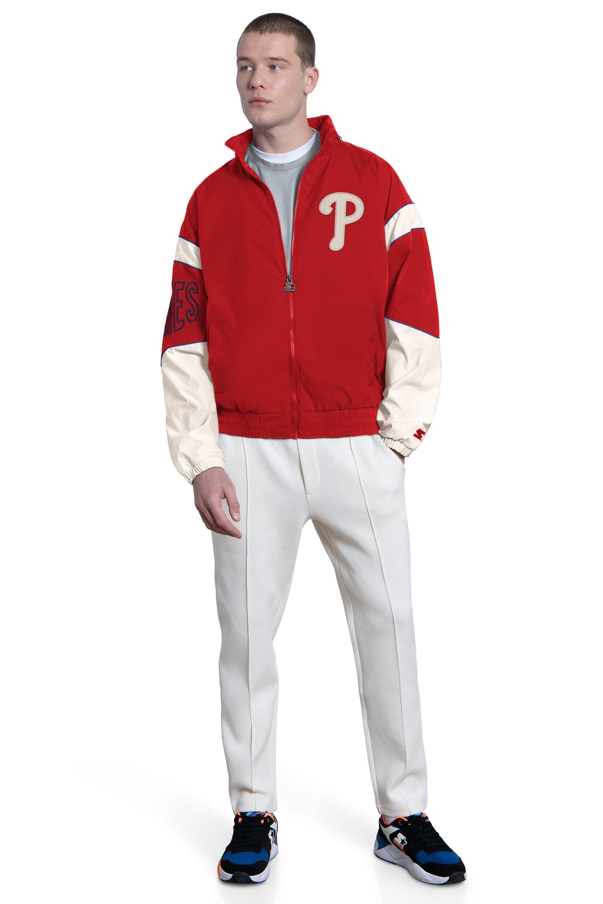Starter MENS PHILADELPHIA PHILLIES GUST FULL ZIP JACKET
