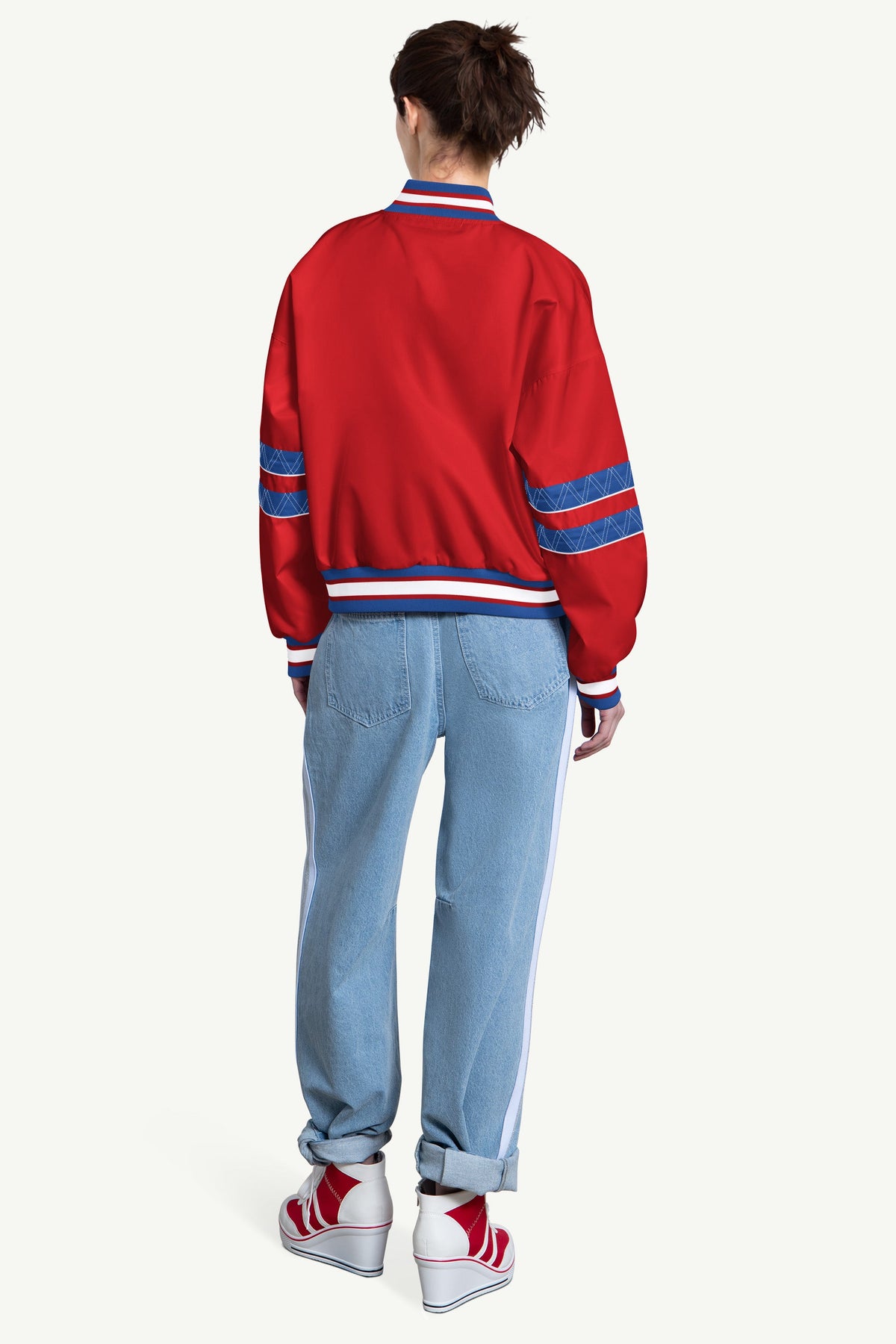 Starter WOMENS PHILADELPHIA PHILLIES INTERCEPTION VARSITY JACKET