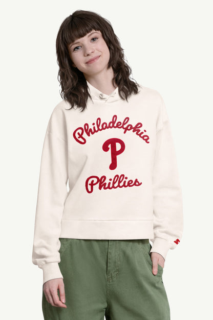 Starter WOMENS PHILADELPHIA PHILLIES BASELINE HOODIE