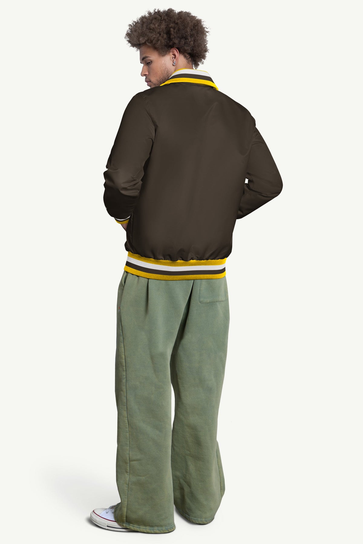 Starter MENS SAN DIEGO PADRES CAPTAIN VARSITY JACKET