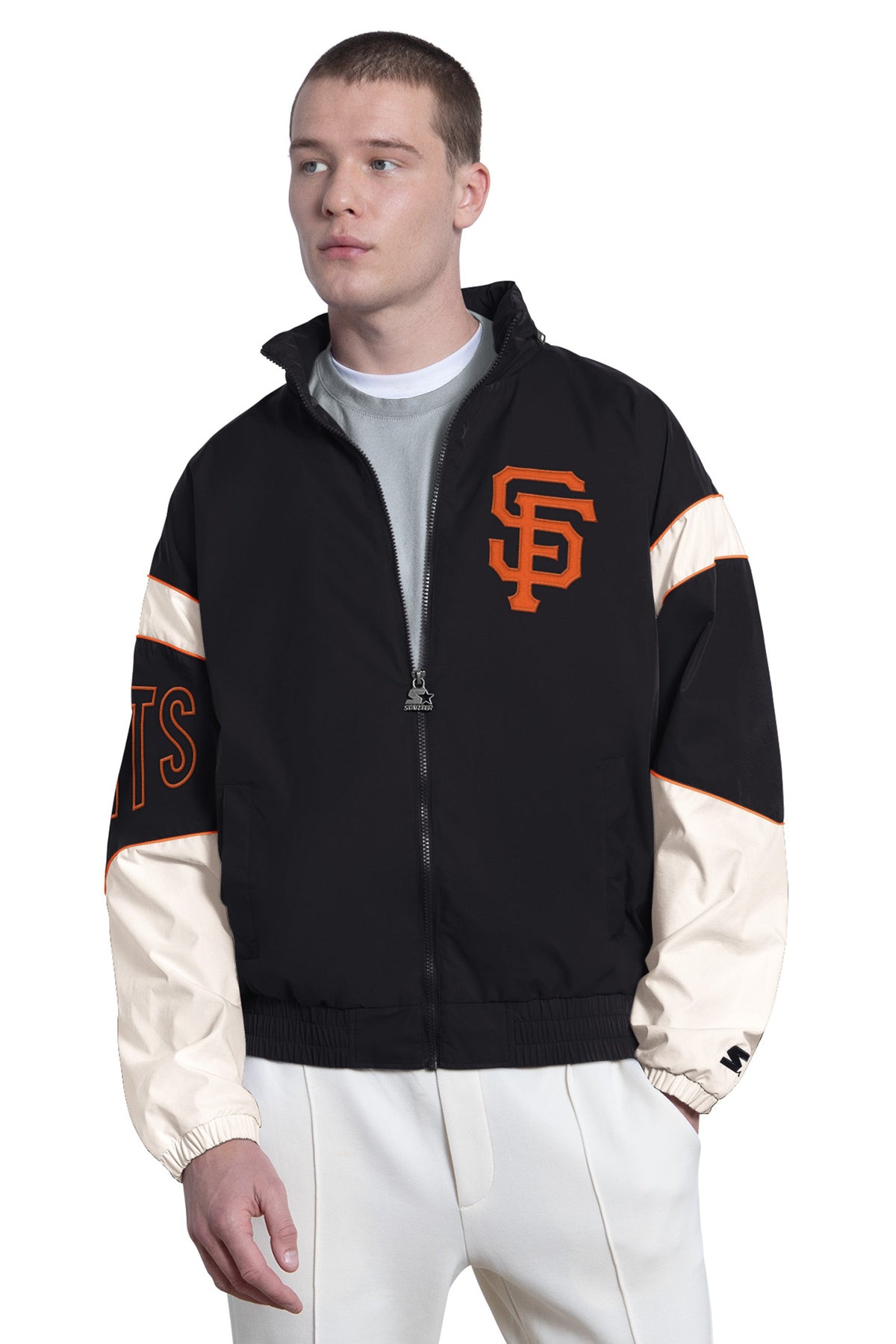 Starter MENS SAN FRANCISCO GIANTS THE GUST FULL ZIP JACKET