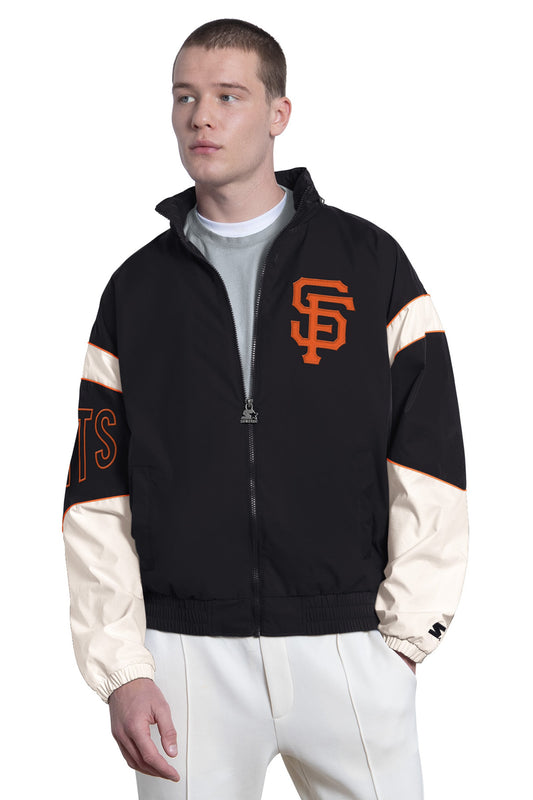 Starter MENS SAN FRANCISCO GIANTS THE GUST FULL ZIP JACKET