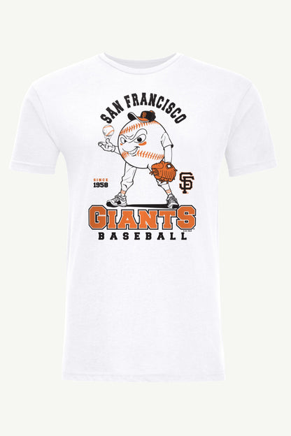Starter MENS SAN FRANCISCO GIANTS BASEBALL CHARACTER SHORT SLEEVE T SHIRT