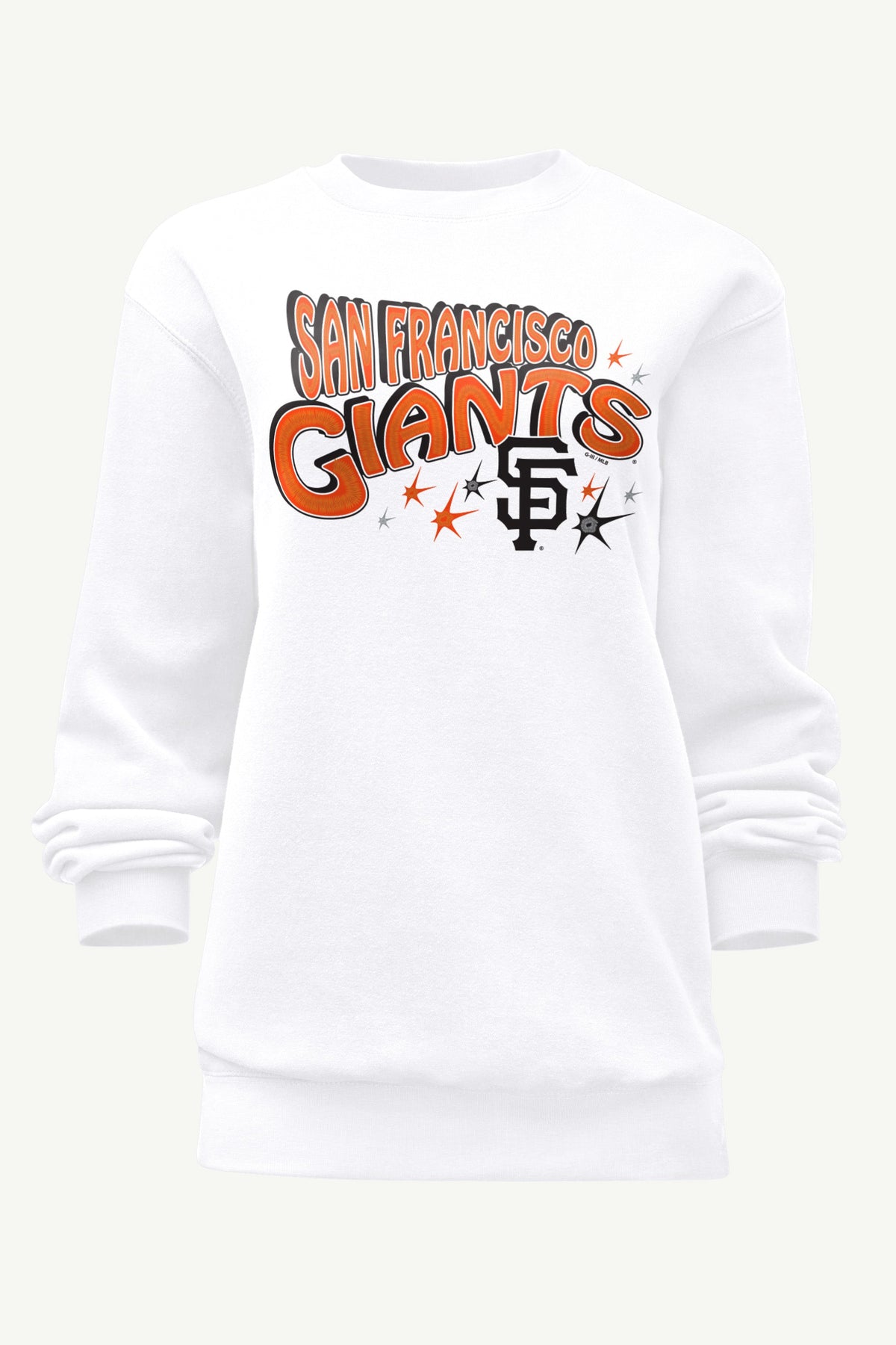Starter WOMENS SAN FRANCISCO GIANTS FIREWORKS SWEATSHIRT