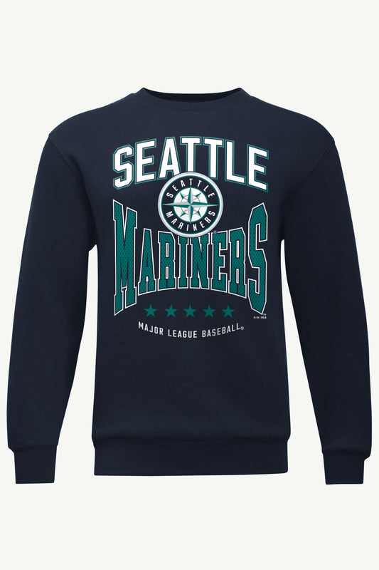 Starter MENS SEATTLE MARINERS CENTER SQUEEZE SWEATSHIRT