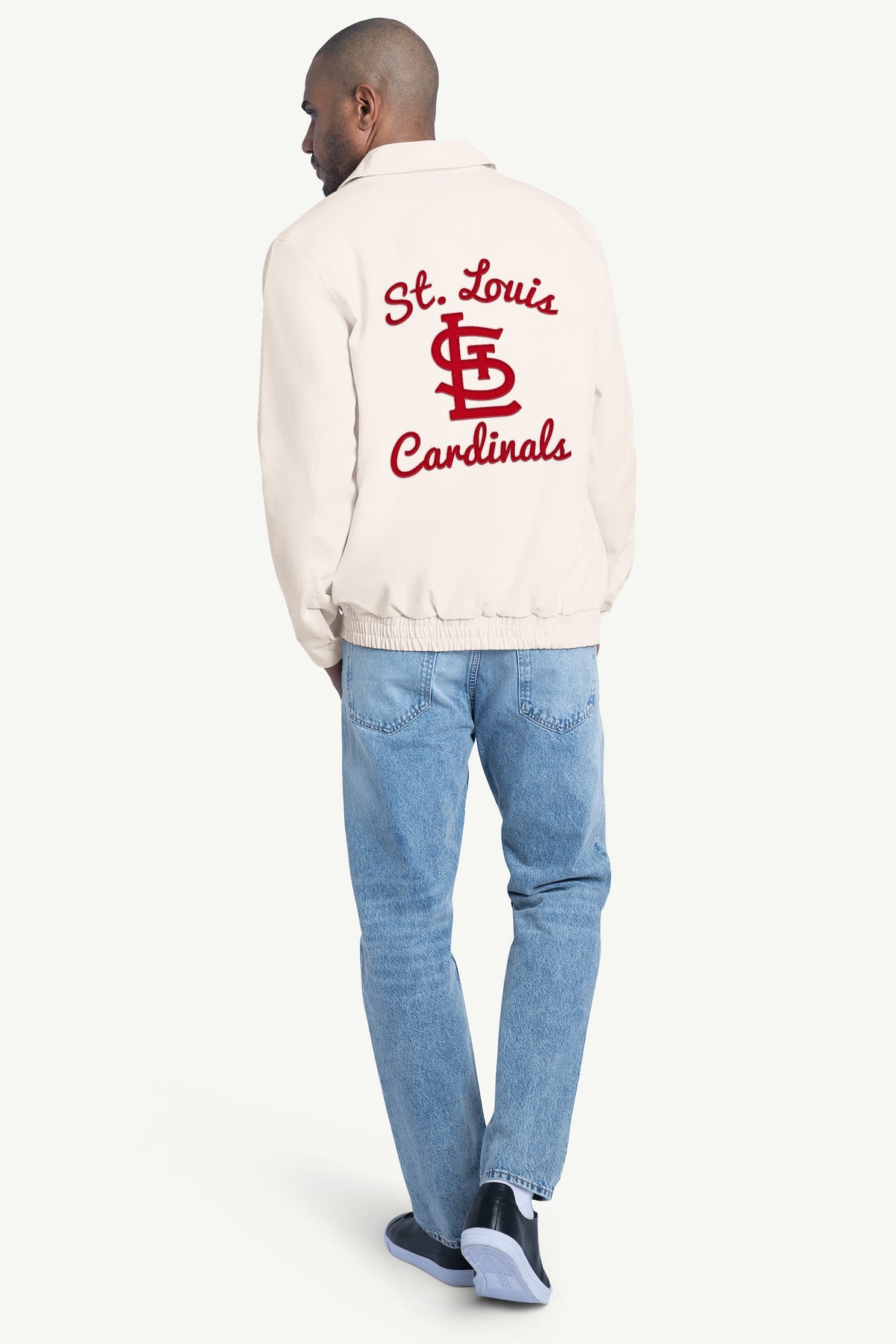 Starter MENS ST. LOUIS CARDINALS FRANCHISE FULL ZIP JACKET