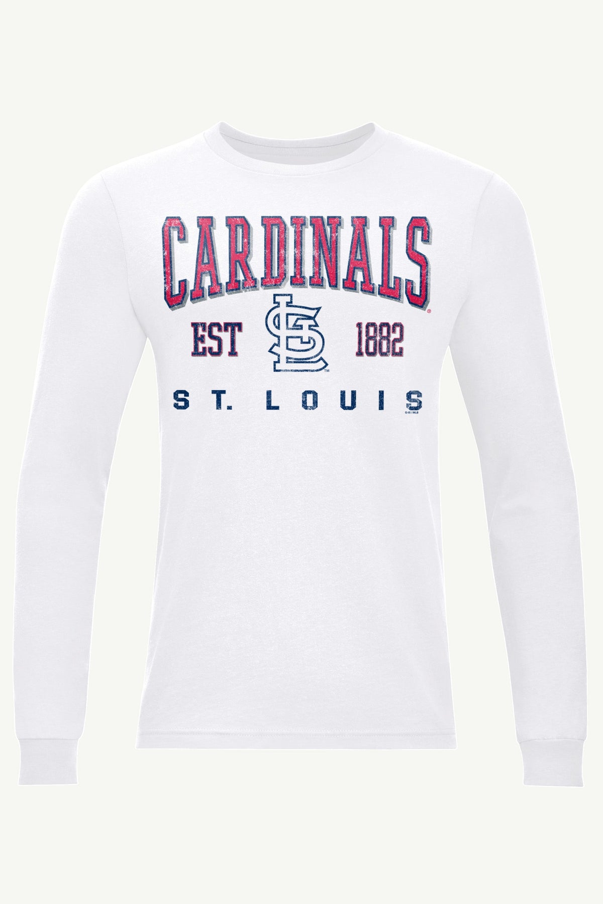 Starter MENS ST LOUIS CARDINALS RETRO LONG SLEEVE T SHIRT