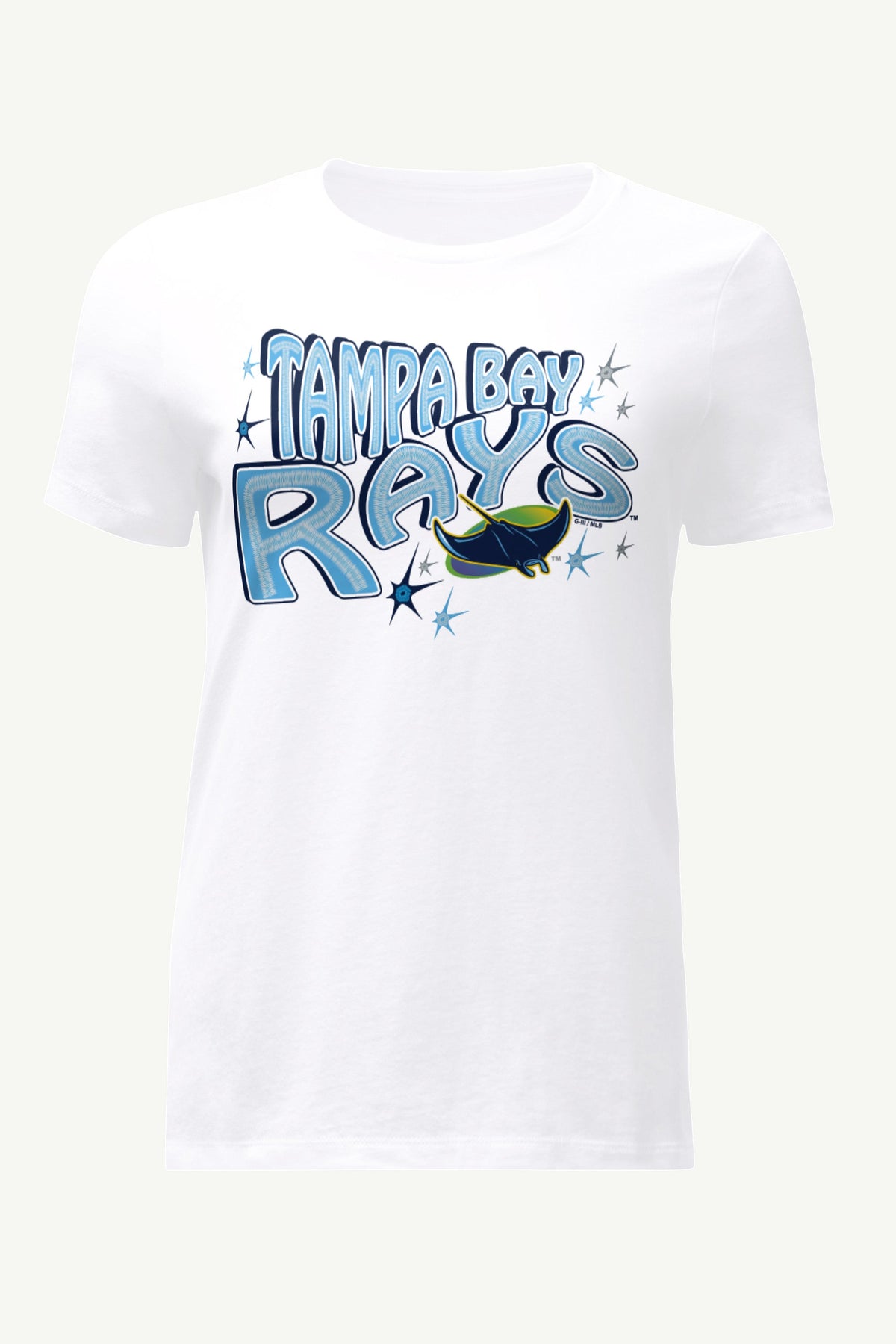 Starter WOMENS TAMPA BAY RAYS FIREWORKS T SHIRT