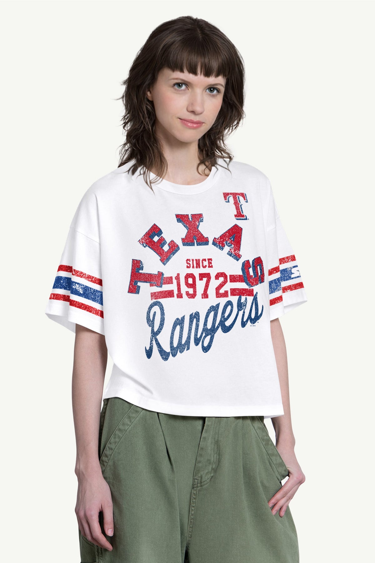 Starter WOMENS TEXAS RANGERS OFFENSE SHORT SLEEVE T SHIRT